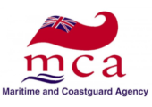 Maritime and coastguard agency company logo